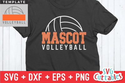 Volleyball Template SVG Svg Cuttables 