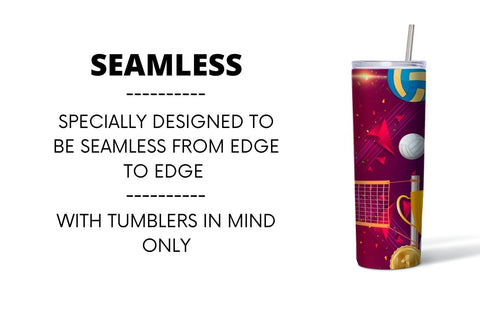Volleyball Tumbler Sublimation Bundle Sublimation SvgOcean 