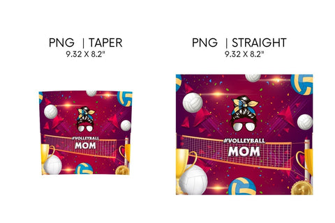 Volleyball Tumbler Sublimation Bundle Sublimation SvgOcean 