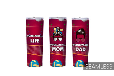 Volleyball Tumbler Sublimation Bundle Sublimation SvgOcean 