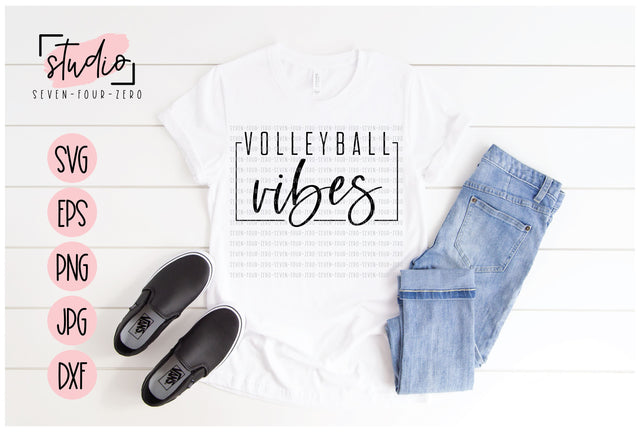 Volleyball Vibes SVG Studio Seven-Four-Zero 