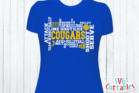Volleyball Word Art SVG Svg Cuttables 