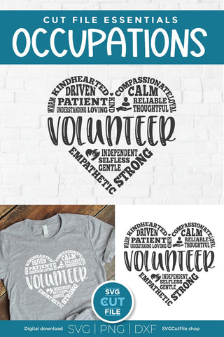 Volunteer svg, a Volunteer worker svg subway art design SVG SVG Cut File 