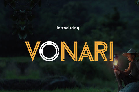 VONARI Font zafrans studio 