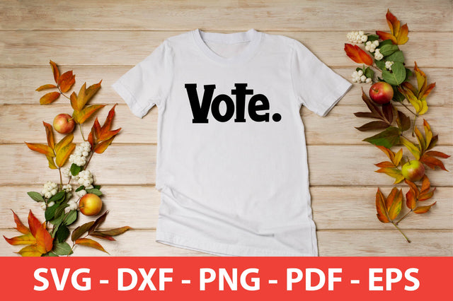 Vote shirt SVG shah alam 