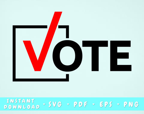 Vote SVG SVG HappyDesignStudio 