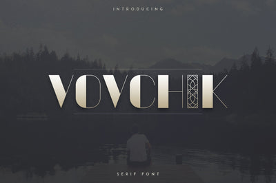 Vovchik Serif Font Font VPcreativeshop 