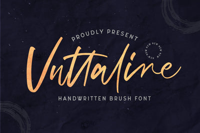 Vuttaline - Handwritten Font Font StringLabs 