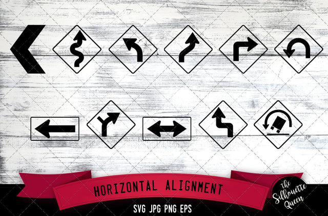 W1 series Horizontal alignment Icon SVG -Vector Symbol Commercial & Personal Use- Cricut,Silhouette,Cameo,Vinyl Cut SVG Loveleen Kaur 