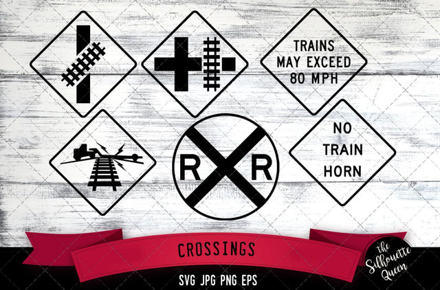 W10 series Crossings Icon SVG -Vector Symbol Commercial & Personal Use- Cricut,Silhouette,Cameo,Vinyl Cut SVG Loveleen Kaur 