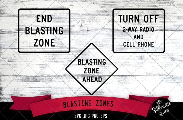 W22 series Blasting zones Icon SVG -Vector Symbol Commercial & Personal Use- Cricut,Silhouette,Cameo,Vinyl Cut SVG Loveleen Kaur 