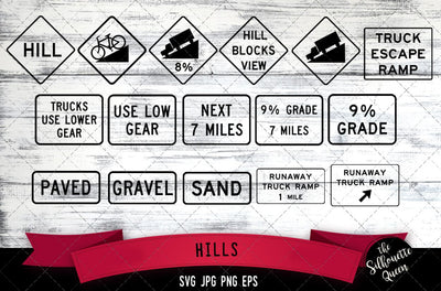 W7 series Hills Icon SVG -Vector Symbol Commercial & Personal Use- Cricut,Silhouette,Cameo,Vinyl Cut SVG Loveleen Kaur 