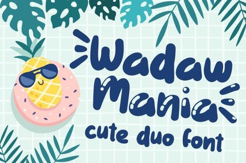 Wadaw Mania Font eknojistudio99
