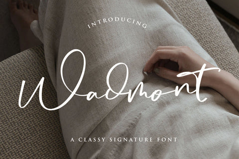 Wadmont Font Font Vultype Co 