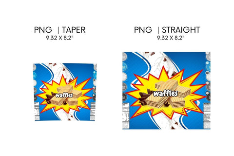 Waffles Tumbler Sublimation Sublimation SvgOcean 