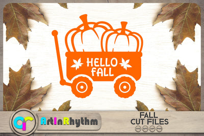 Wagon pumpkin harvest SVG SVG Artinrhythm shop 