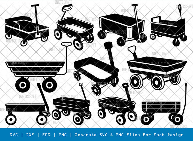 Wagon SVG Cut Files, Wagon Silhouette, Covered Wagon Svg, Wild West Svg, Horse Buggy Svg, Amish Svg, Stage Coach Svg, Old West Svg, Wagon Bundle, SVG ETC Craft 