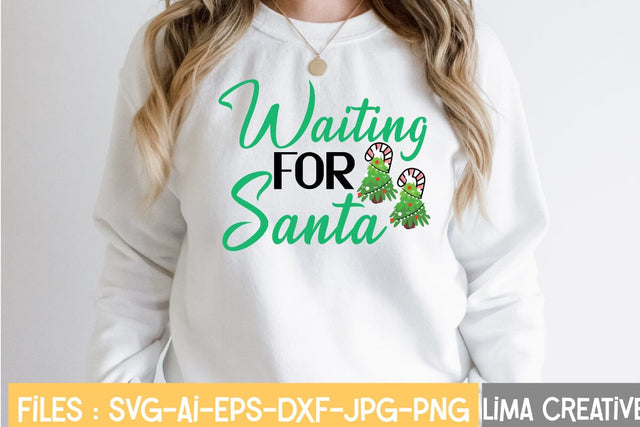 Waiting For santa SVG Insomnia Std 
