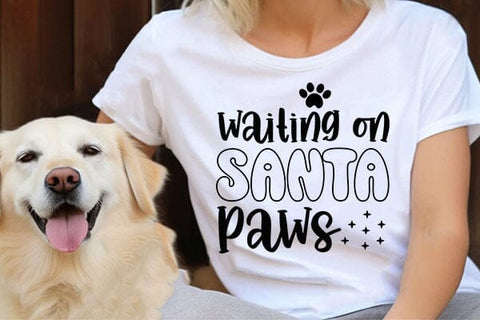 Waiting On Santa Paws SVG Angelina750 