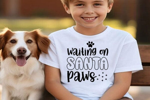 Waiting On Santa Paws SVG Angelina750 