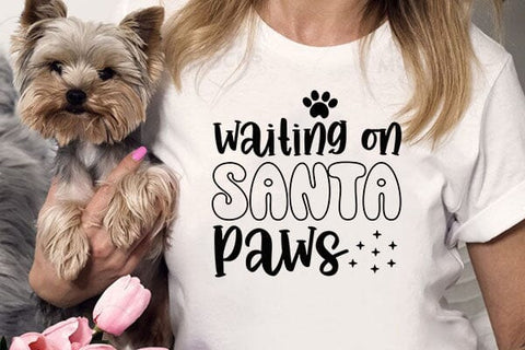 Waiting On Santa Paws SVG Angelina750 