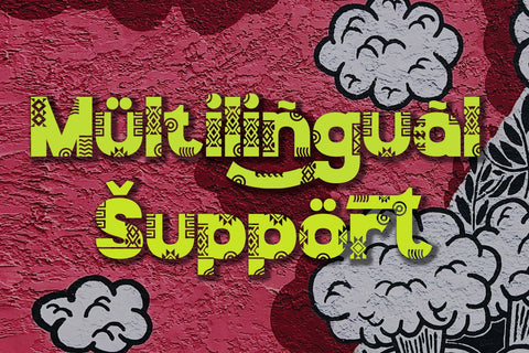 Wakatoby Font letterstockstd 