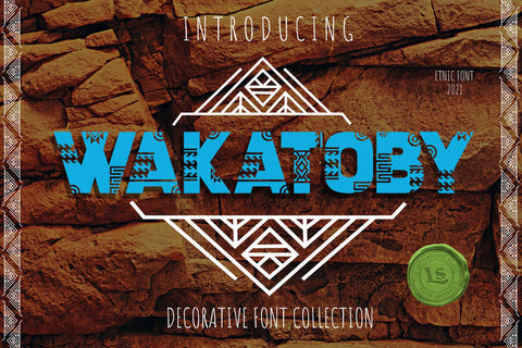 Wakatoby Font letterstockstd 