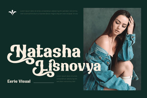 WAKCAHO | Serif Classic Modernism Font twinletter 