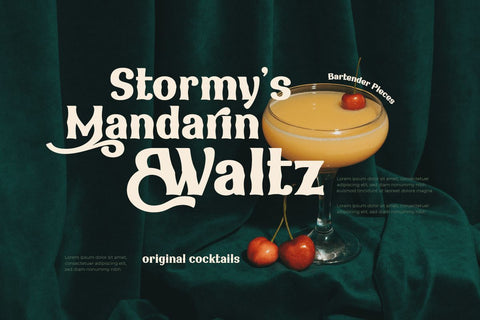 WAKCAHO | Serif Classic Modernism Font twinletter 