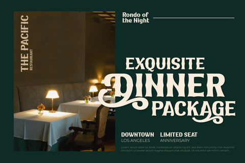 WAKCAHO | Serif Classic Modernism Font twinletter 