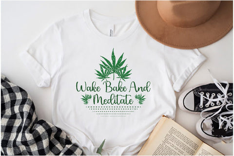 Wake Bake And Meditate Sublimation Sublimation Jagonath Roy 