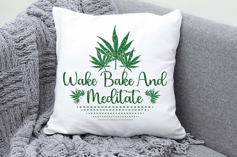 Wake Bake And Meditate Sublimation Sublimation Jagonath Roy 