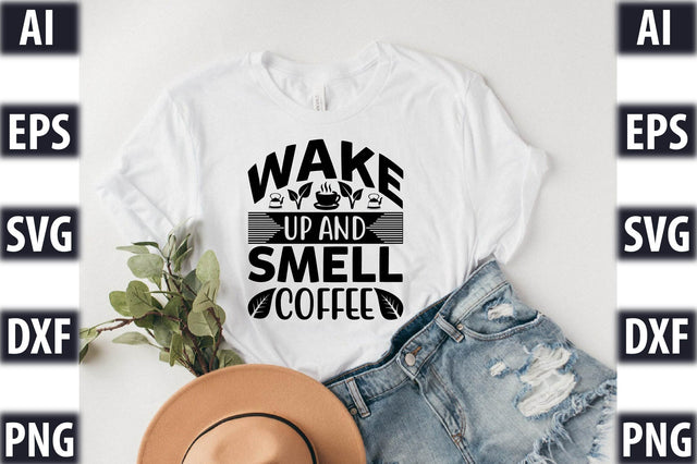 wake up and smell coffee SVG SVGista 