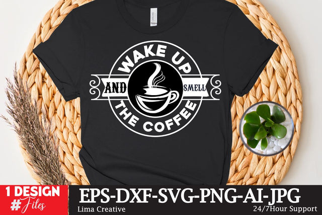 Wake Up And Smell The Coffee SVG Cute File SVG Insomnia Std 
