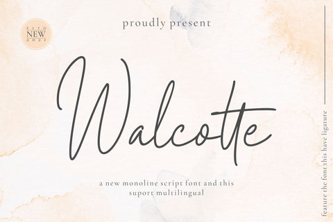 Walcotte Font toni_std 