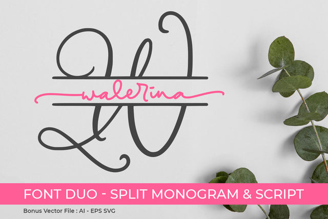Walerina Font Duo Font Abo Daniel Studio 