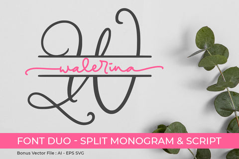 Walerina Font Duo Font Abo Daniel Studio 