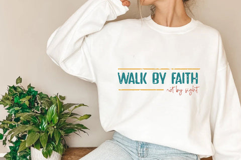 Walk By Faith Not By Sight Christian Sublimation Sublimation Jagonath Roy 