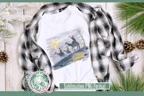 Walk By Faith Sublimation Sublimation QueenBrat Digital Designs 