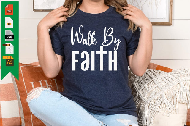 WALK by FAITH SVG Craftlabsvg24 