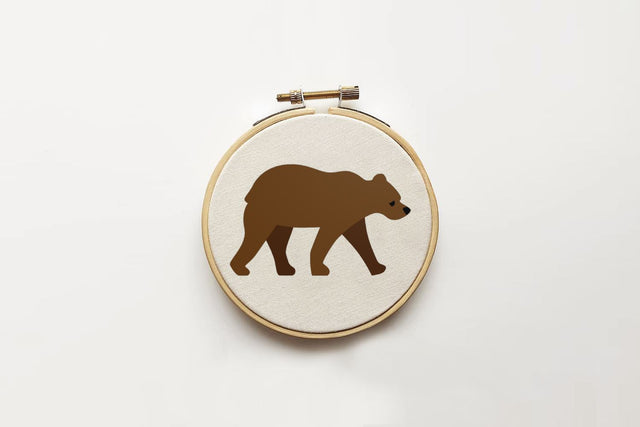 Walking Bear SVG Designed by Geeks 