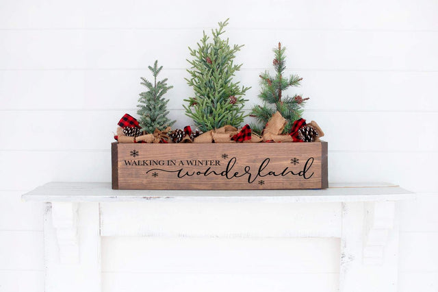 Walking In A Winter Wonderland Christmas SVG SVG Simply Cutz 