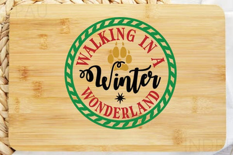 walking in a winter wonderland SVG Angelina750 