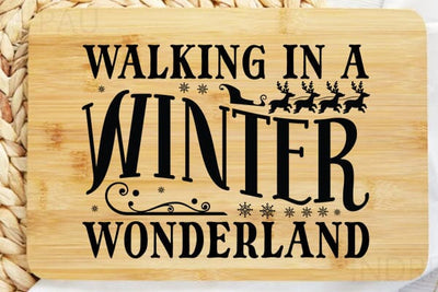 Walking In A Winter Wonderland SVG Angelina750 