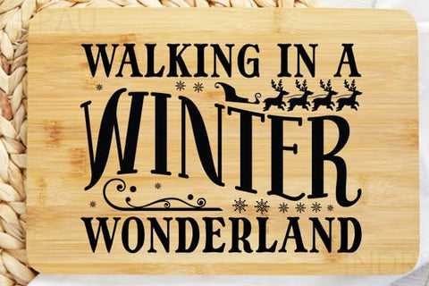 Walking In A Winter Wonderland SVG Angelina750 
