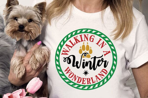 walking in a winter wonderland SVG Angelina750 