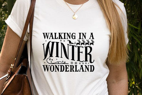 Walking In A Winter Wonderland SVG Angelina750 