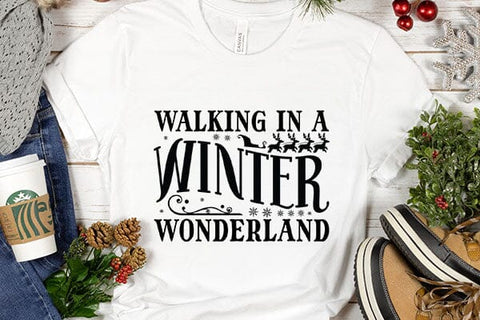 Walking In A Winter Wonderland SVG Angelina750 