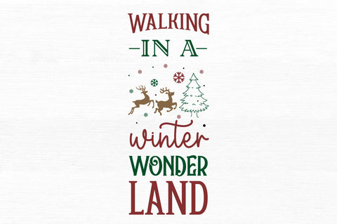 Walking in a winter wonderland SVG Design SVG Regulrcrative 