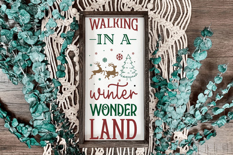 Walking in a winter wonderland SVG Design SVG Regulrcrative 